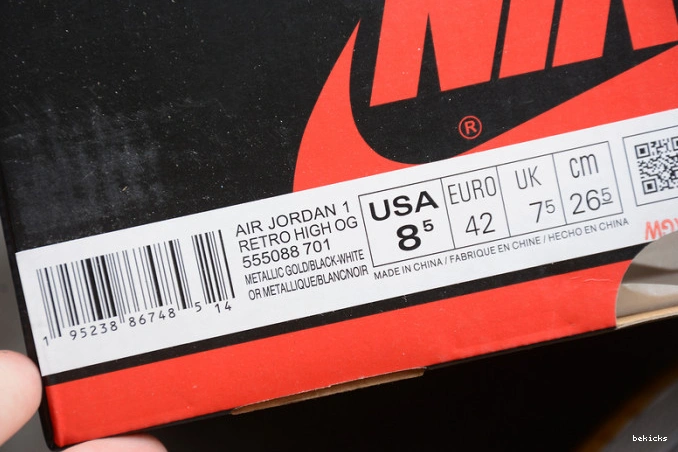Rep jordan air 1 “pollen
